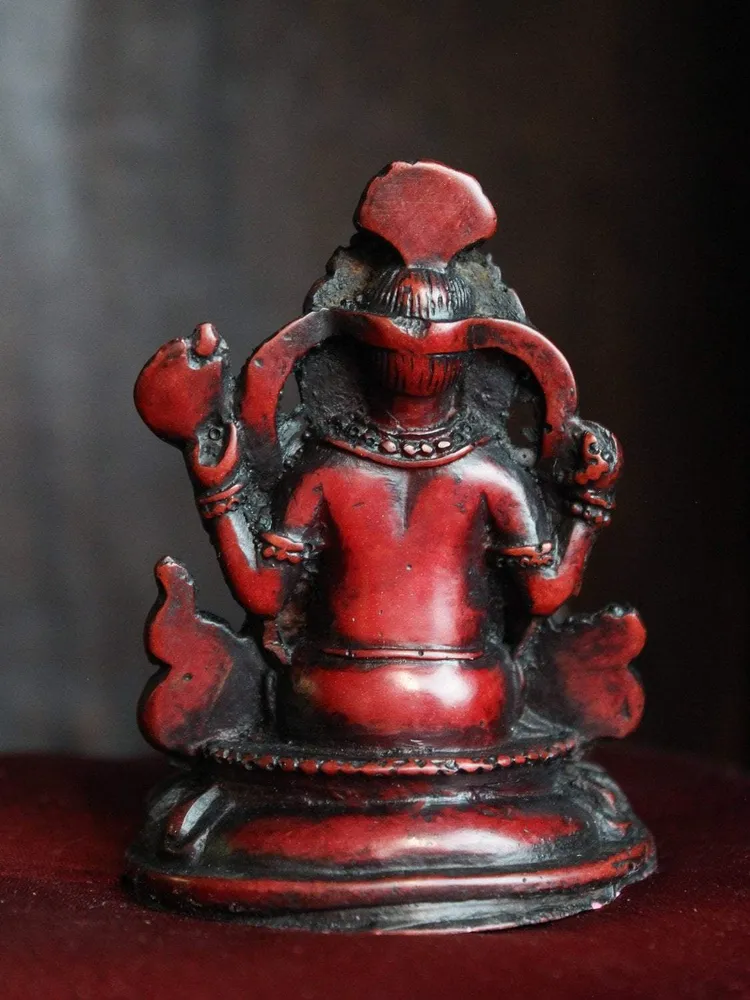 Pequeñ estatua de prosperidad de Ganesh Craft Culture/AA Handicrafts - Discontinued