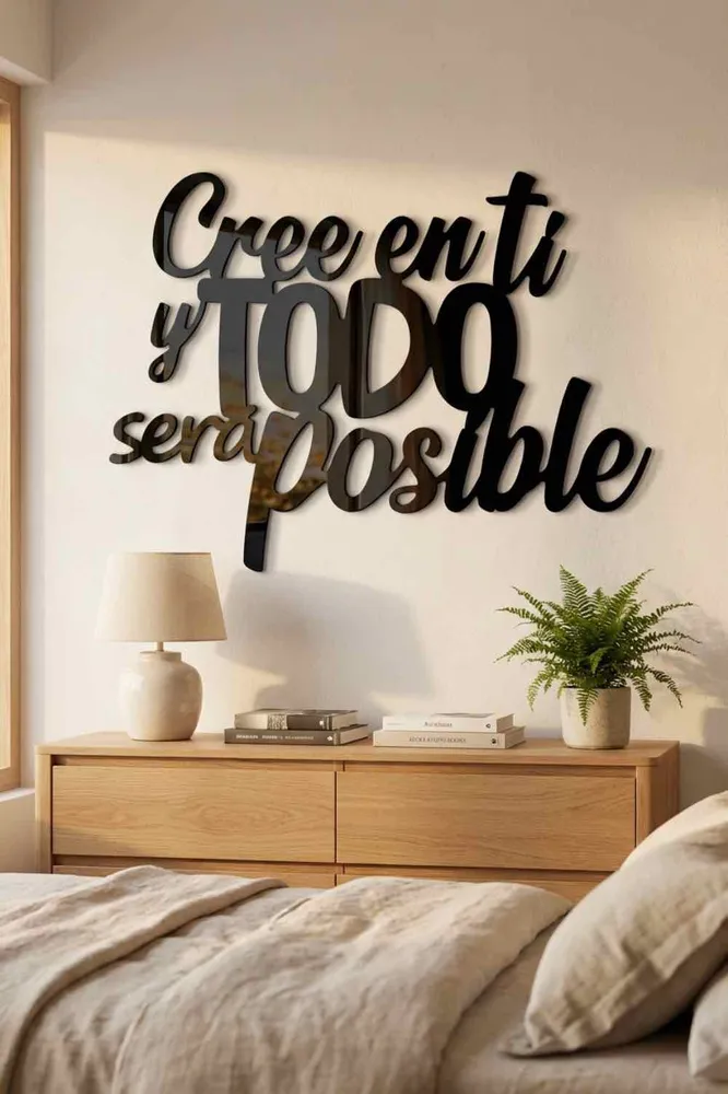 Cree en ti y todo será posible