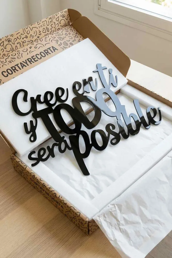 Cree en ti y todo será posible