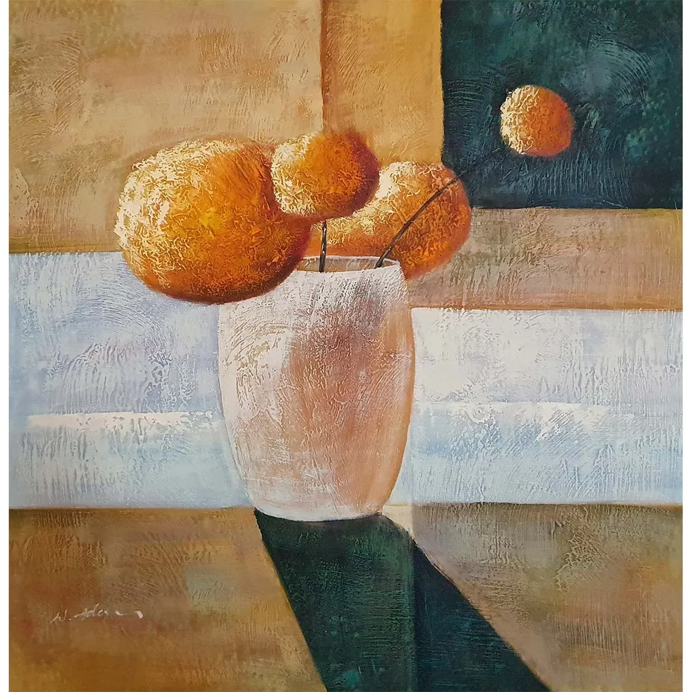 Cuadro Flores Deseo II 80x80 cm