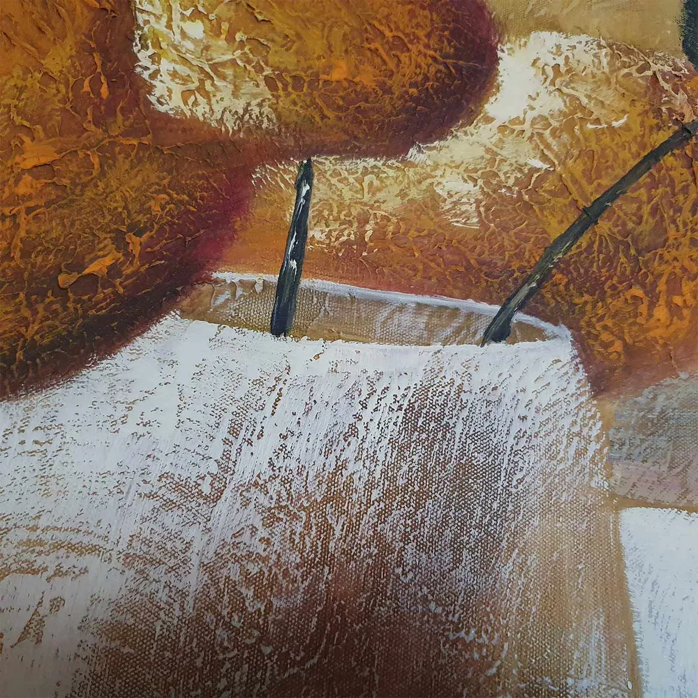 Cuadro Flores Deseo II 80x80 cm