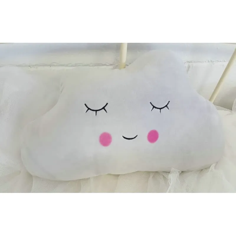 Cojin Estrella Nube Suave Original Poliester Decorativo Nube damdamgo