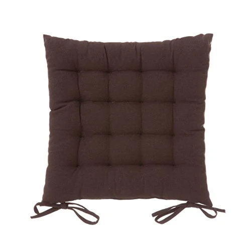 Cojín de 40x40 Moderno marrón de algodón/poliéster para salón Bretañ damdamgo