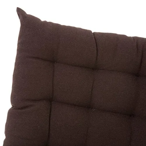 Cojín de 40x40 Moderno marrón de algodón/poliéster para salón Bretañ damdamgo
