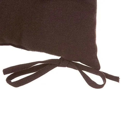 Cojín de 40x40 Moderno marrón de algodón/poliéster para salón Bretañ damdamgo