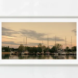 Barcos en el puerto deportivo de la isla de Toronto | Edición limitada de 10 Dan Kosmayer Photography