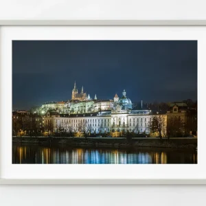 Castillo de Praga al atardecer | Edición limitada de 10 Dan Kosmayer Photography