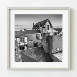 Edificios en el Mont Saint Michel | Edición limitada de 10 Dan Kosmayer Photography