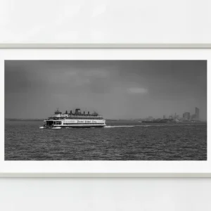 Ferry de Staten Island en blanco y negro | Edición limitada de 10 Dan Kosmayer Photography