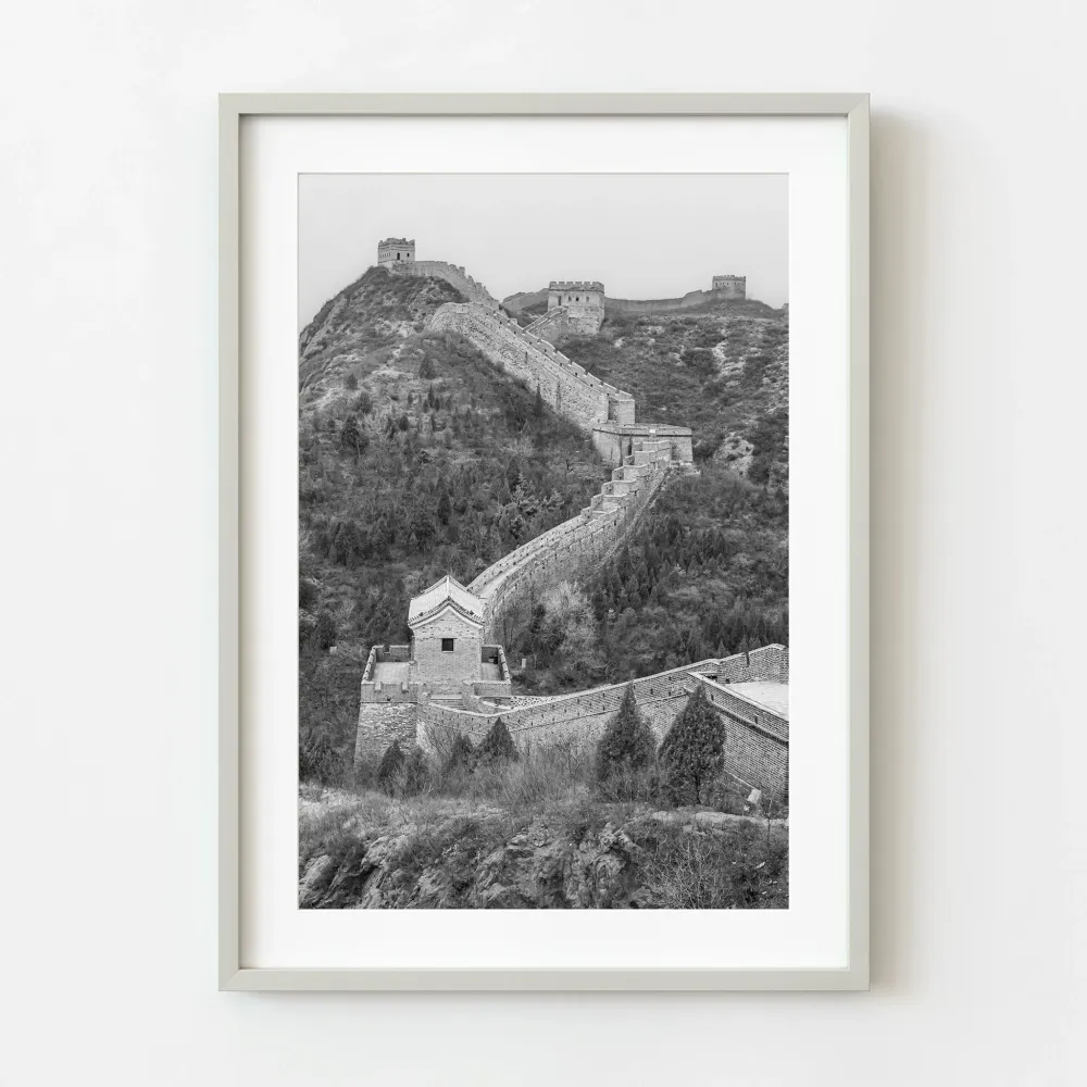 Gran Muralla China sinuoso camino | Edición limitada de 10 Dan Kosmayer Photography