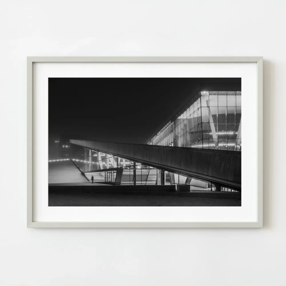 Ópera de Oslo en niebla y sombras | Edición limitada de 10 Dan Kosmayer Photography