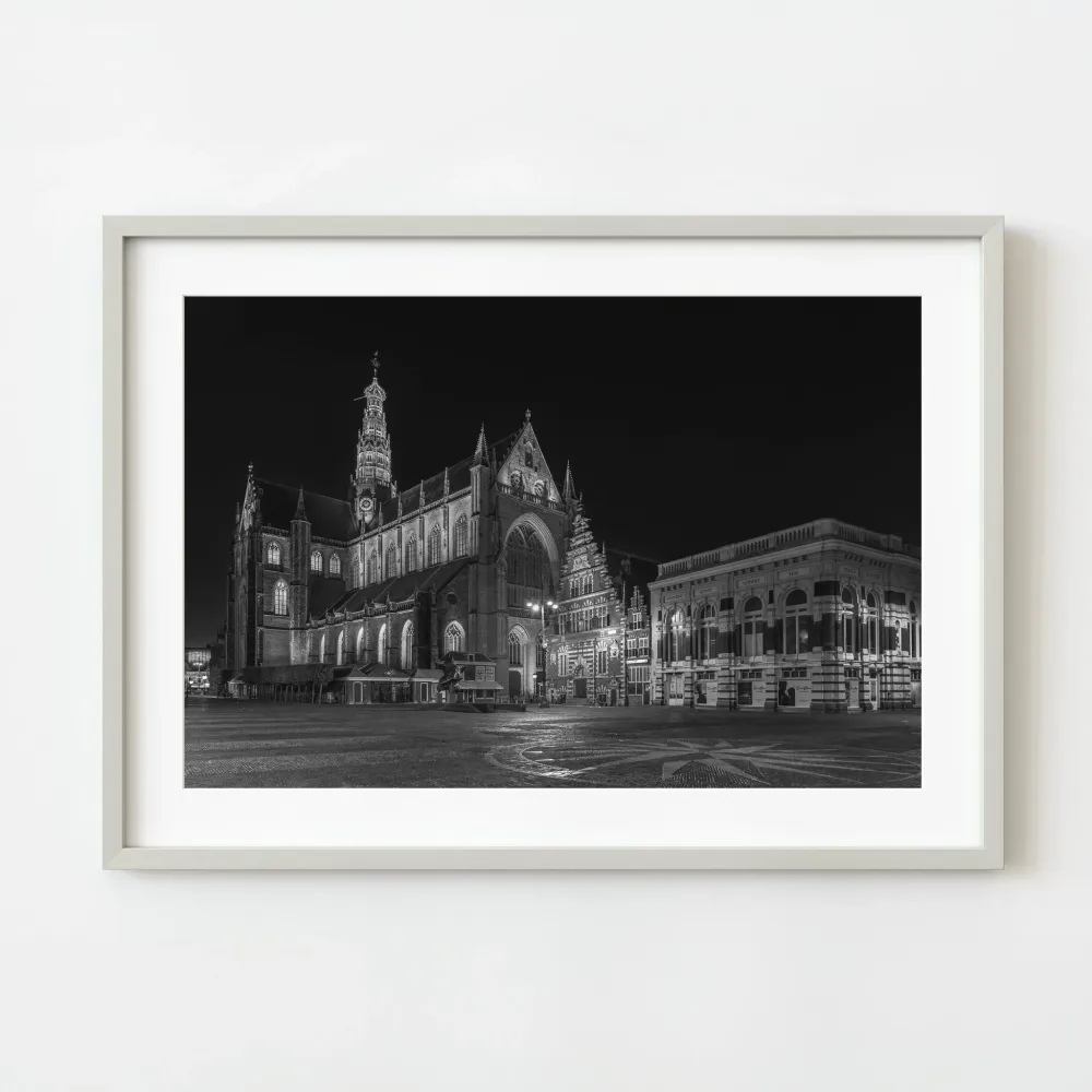 Plaza de la Iglesia y del Museo en Haarlem | Edición limitada de 10 Dan Kosmayer Photography