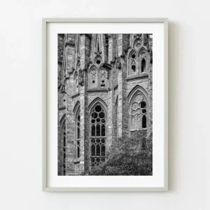 Primer detalle arquitectónico de la sagrada familia españ | Edición limitada de 10 Dan Kosmayer Photography