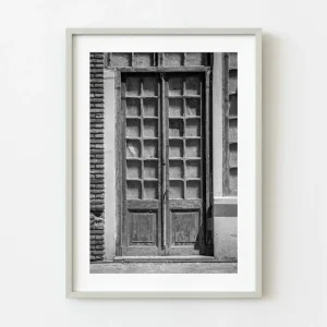 Puerta antigua adornada sin vidrio | Edición limitada de 10 Dan Kosmayer Photography