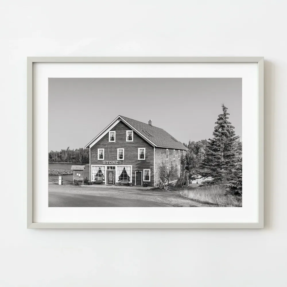 Tienda general retro Silver Inlet Ontario | Edición limitada de 10 Dan Kosmayer Photography