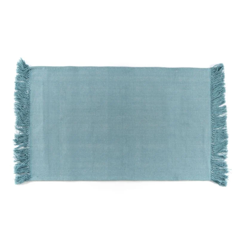 ALFOMBRA VERDE AZUL 60X90 DCASA