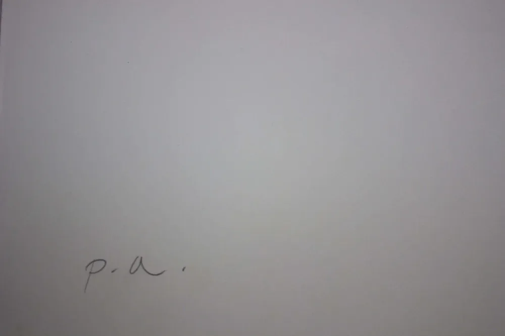 DELLA CASA Giuliano, Fotolitografí original firmada