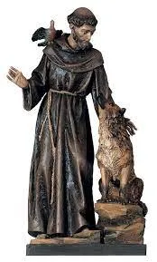 Estatua de San José - Relieve 3/4 Fibra Demetz