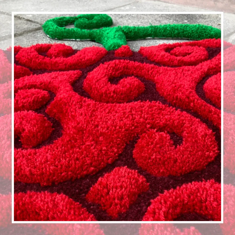 Alfombra Fruta Ope Ope | One Piece Depto Textil