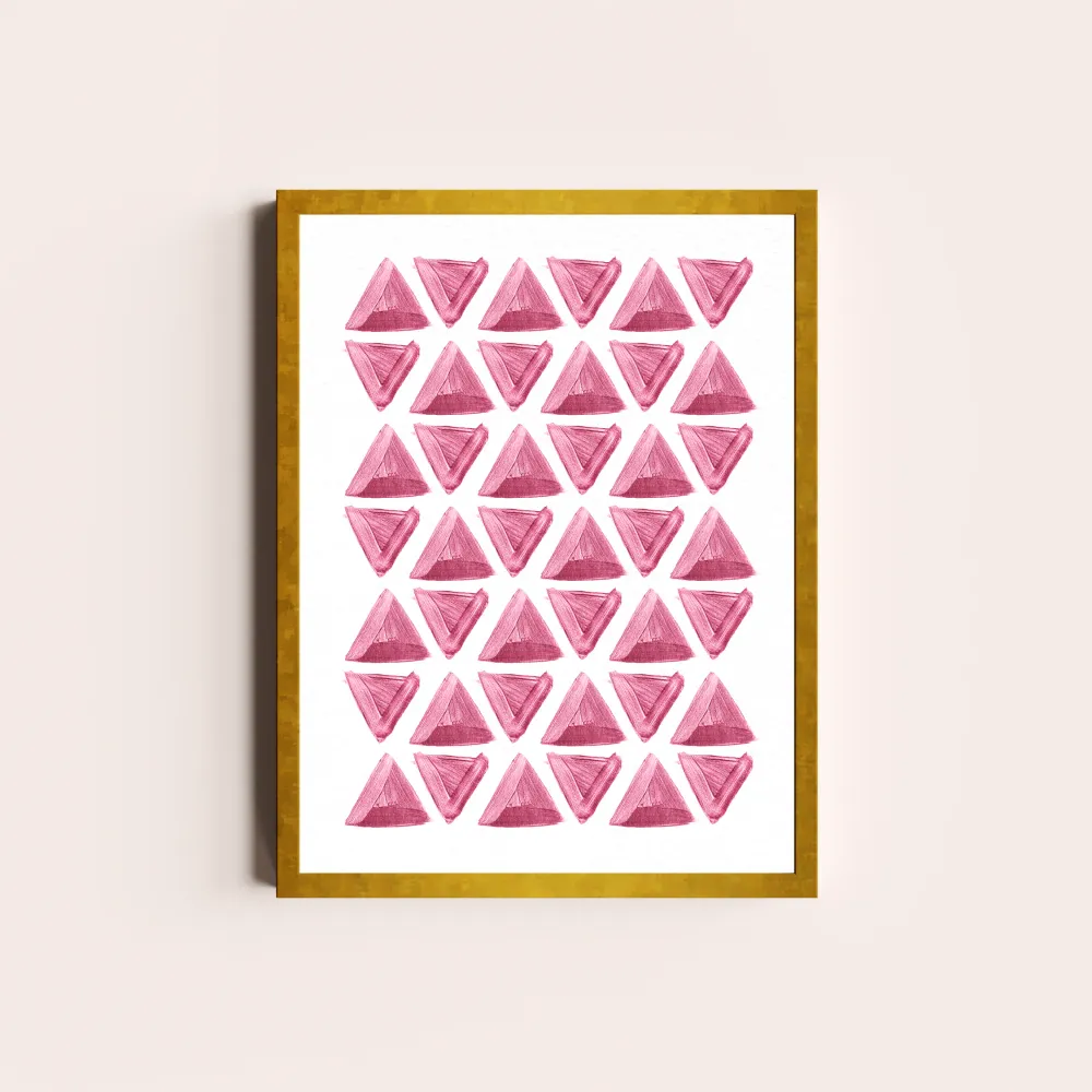 Patrón de triángulos I Depto Textil