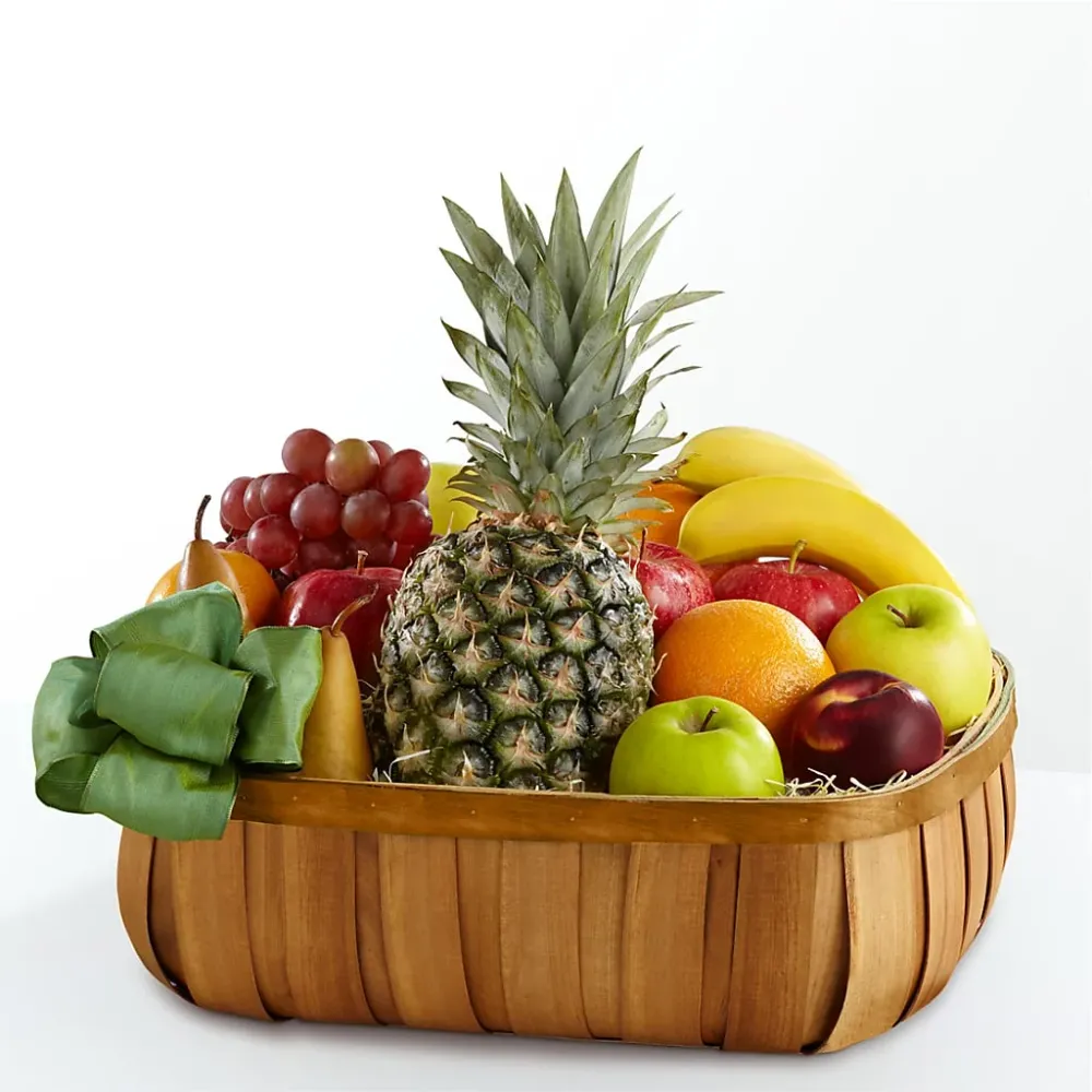 Cesta de frutas como obsequio Deux Gars Des Fleurs