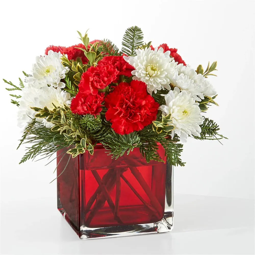 Ramo de mercado navideño Deux Gars Des Fleurs