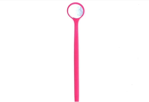 MINI ESPEJO PLASTICO Rosa DF ROOM