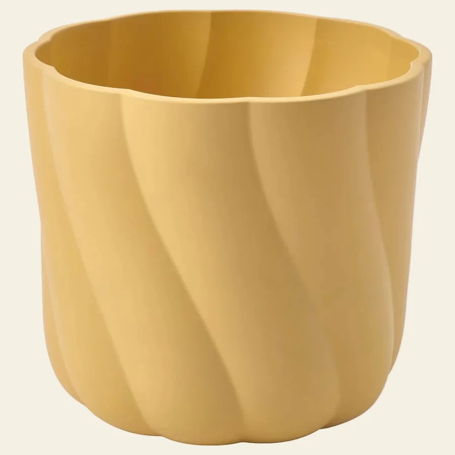 DOFTRIPS MACETA 12CM AMARILLO OSCURO
