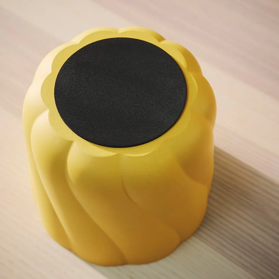 DOFTRIPS MACETA 12CM AMARILLO OSCURO