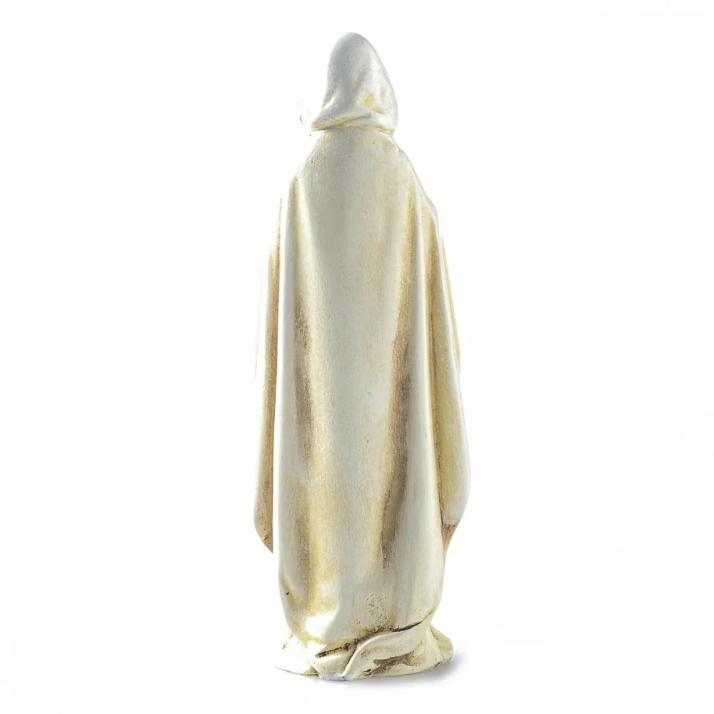 Estatua de madera de la Virgen de Lourdes Dolfi