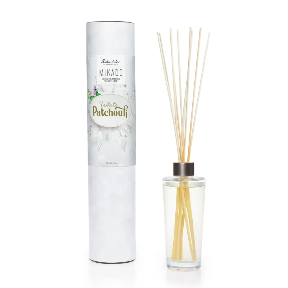 Mikado White Patchouli - Luminoso y Centelleante DUCK DECOR