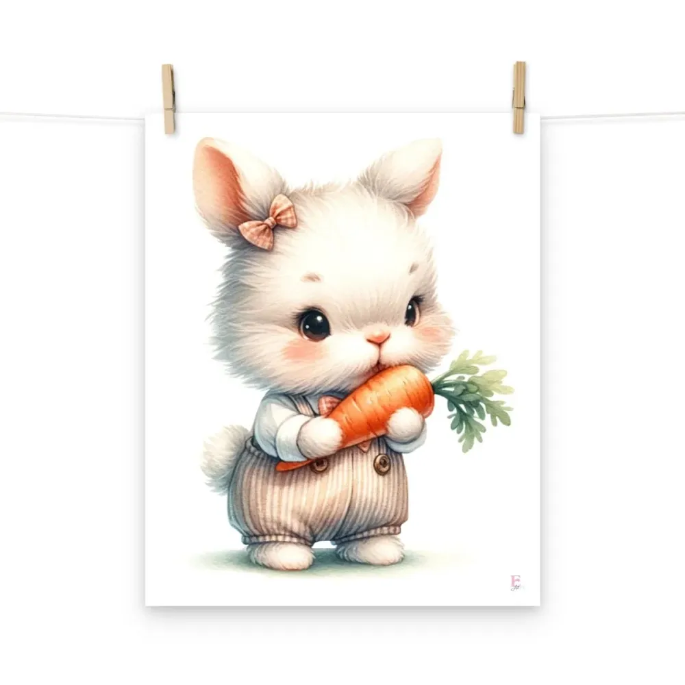 Lamina decorativa Conejito Zanahoria E Art Kids