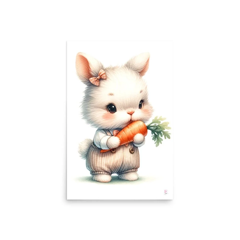 Lamina decorativa Conejito Zanahoria E Art Kids
