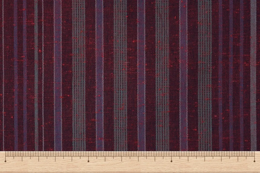 Taller de tejido de charcos Chiori, algodón de Enshu, rayas Chiori. Amor ※ Venta por metro (1 = 1m) 池沼織工房 千織