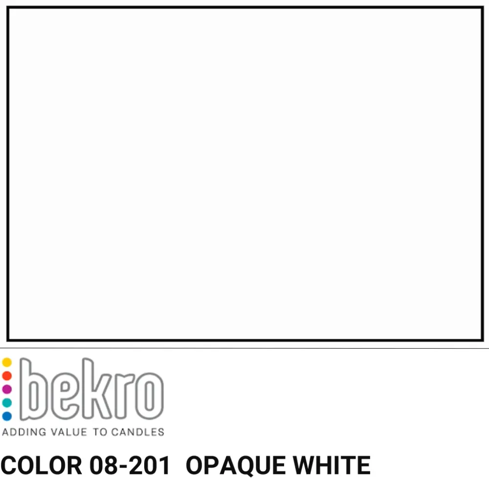 Blanco opaco Eco Candle Project