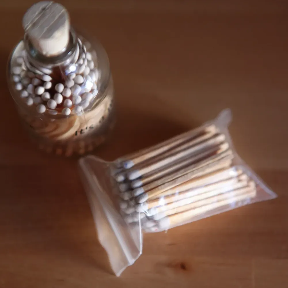 CERILLAS CON PUNTAS BLANCAS Eco Candle Project