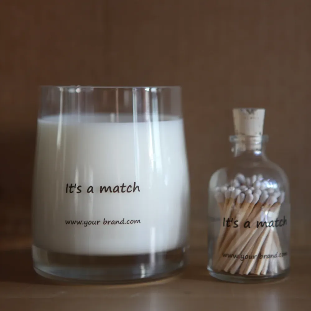 CERILLAS CON PUNTAS BLANCAS Eco Candle Project