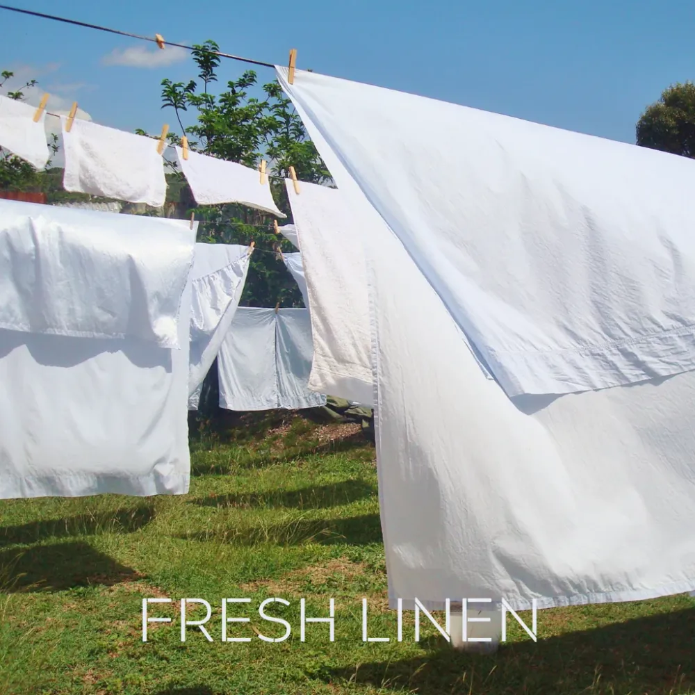 FRESH LINEN Eco Candle Project