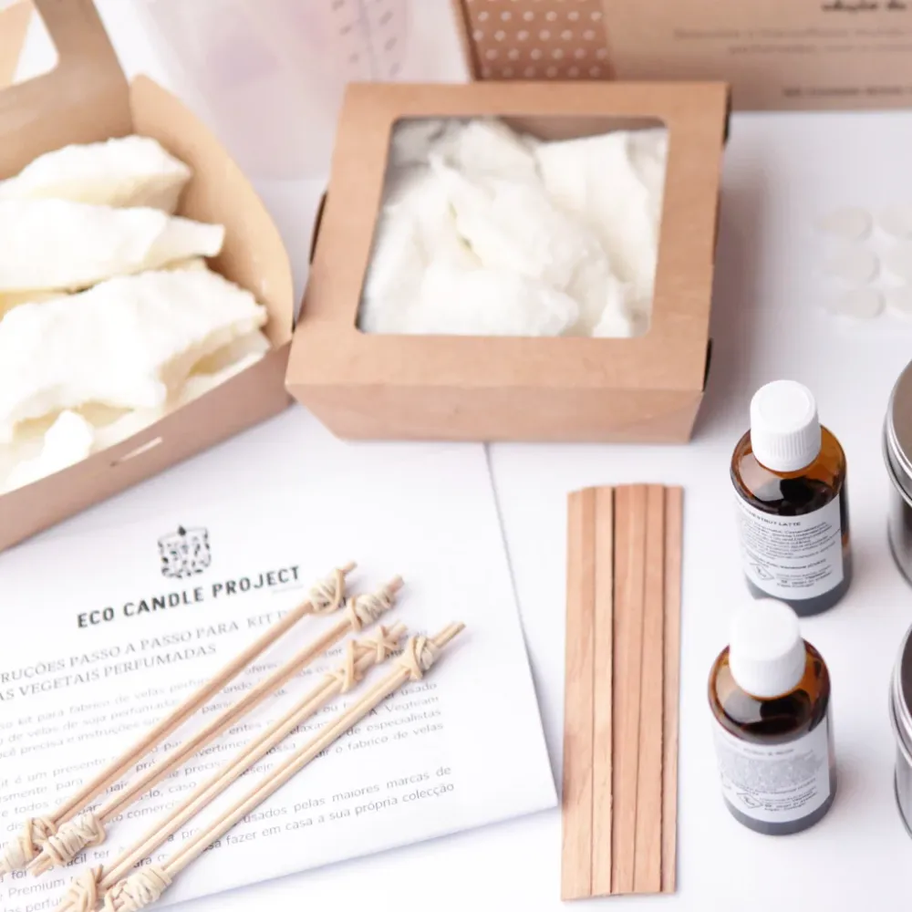 LUXURY CANDLE KIT SILVER STAR Eco Candle Project