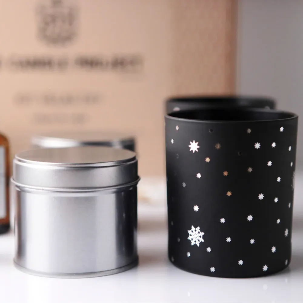 LUXURY CANDLE KIT SILVER STAR Eco Candle Project