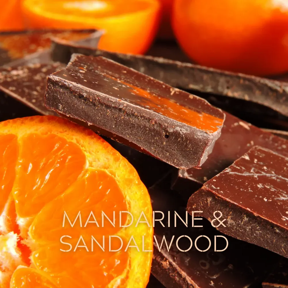 MANDARINE & SANDALWOOD Eco Candle Project