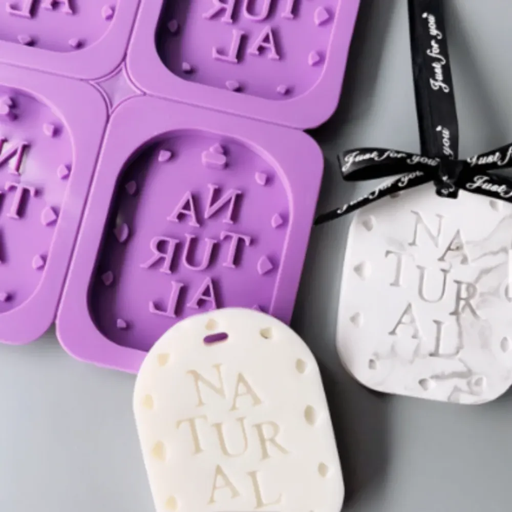 MULTISIZE MOLD WORD NATURAL Eco Candle Project