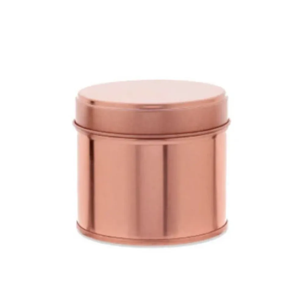 ROSE GOLD TIN ( LATERAL SEAM) 250 Eco Candle Project