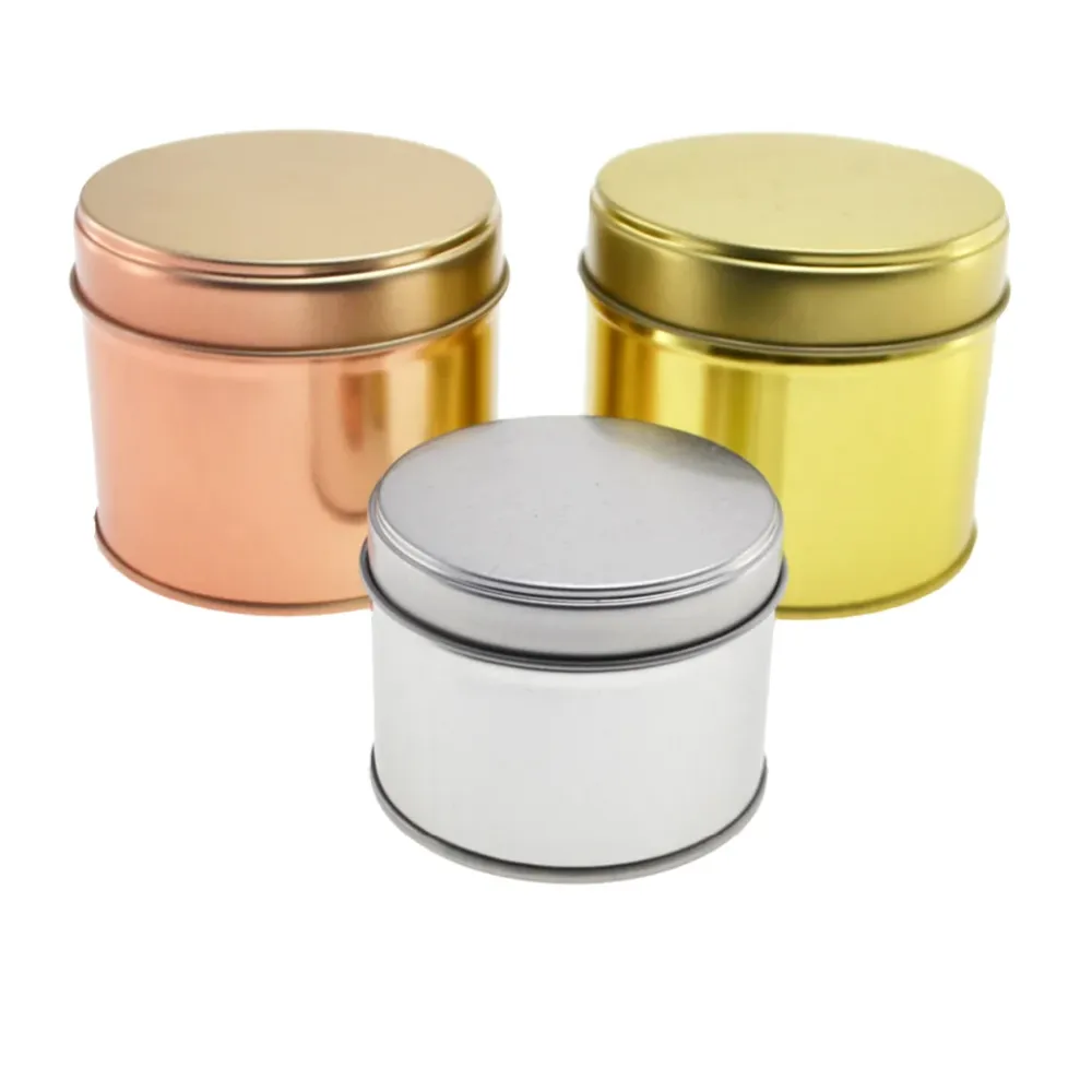 ROSE GOLD TIN ( LATERAL SEAM) 250 Eco Candle Project