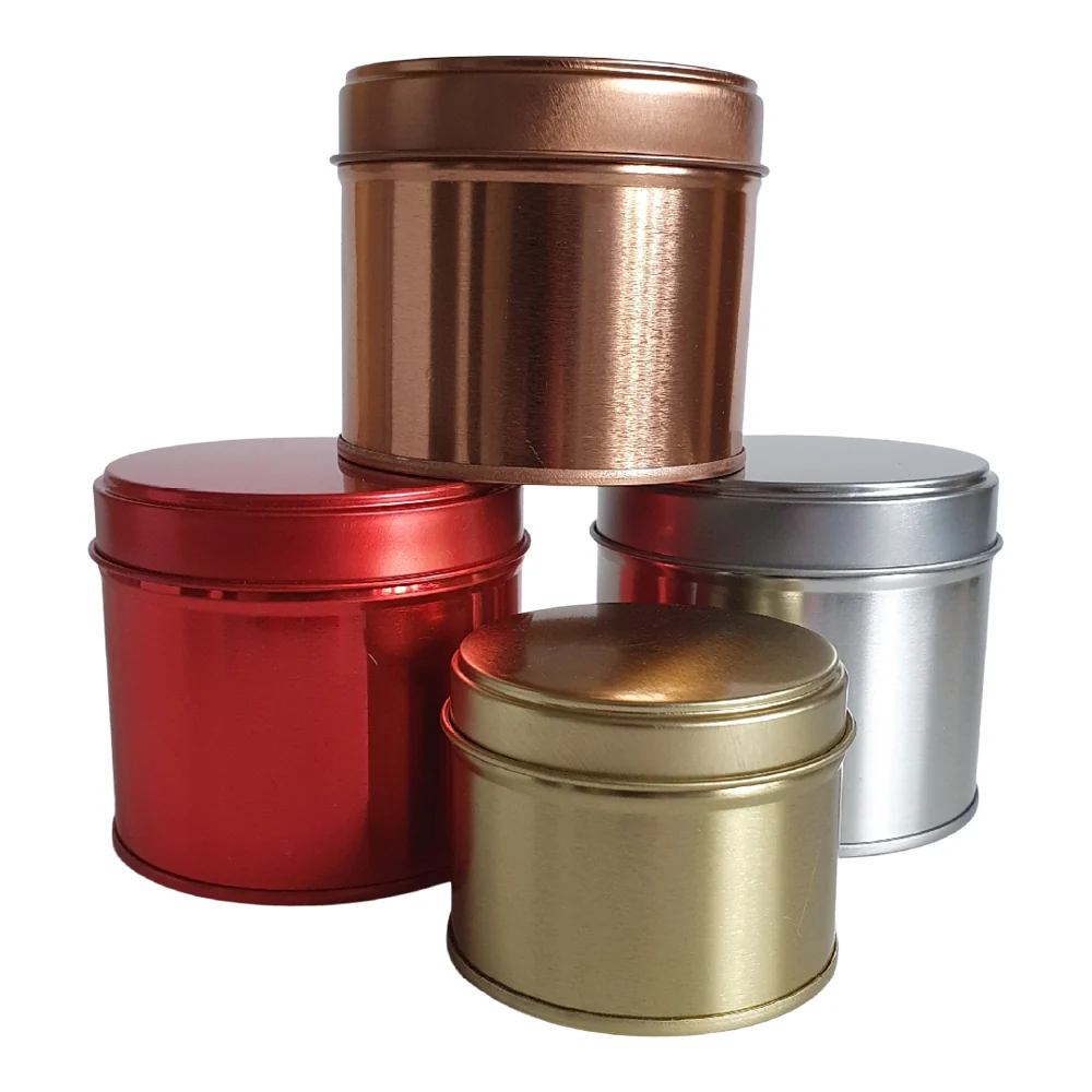 ROSE GOLD TIN ( LATERAL SEAM) 250 Eco Candle Project