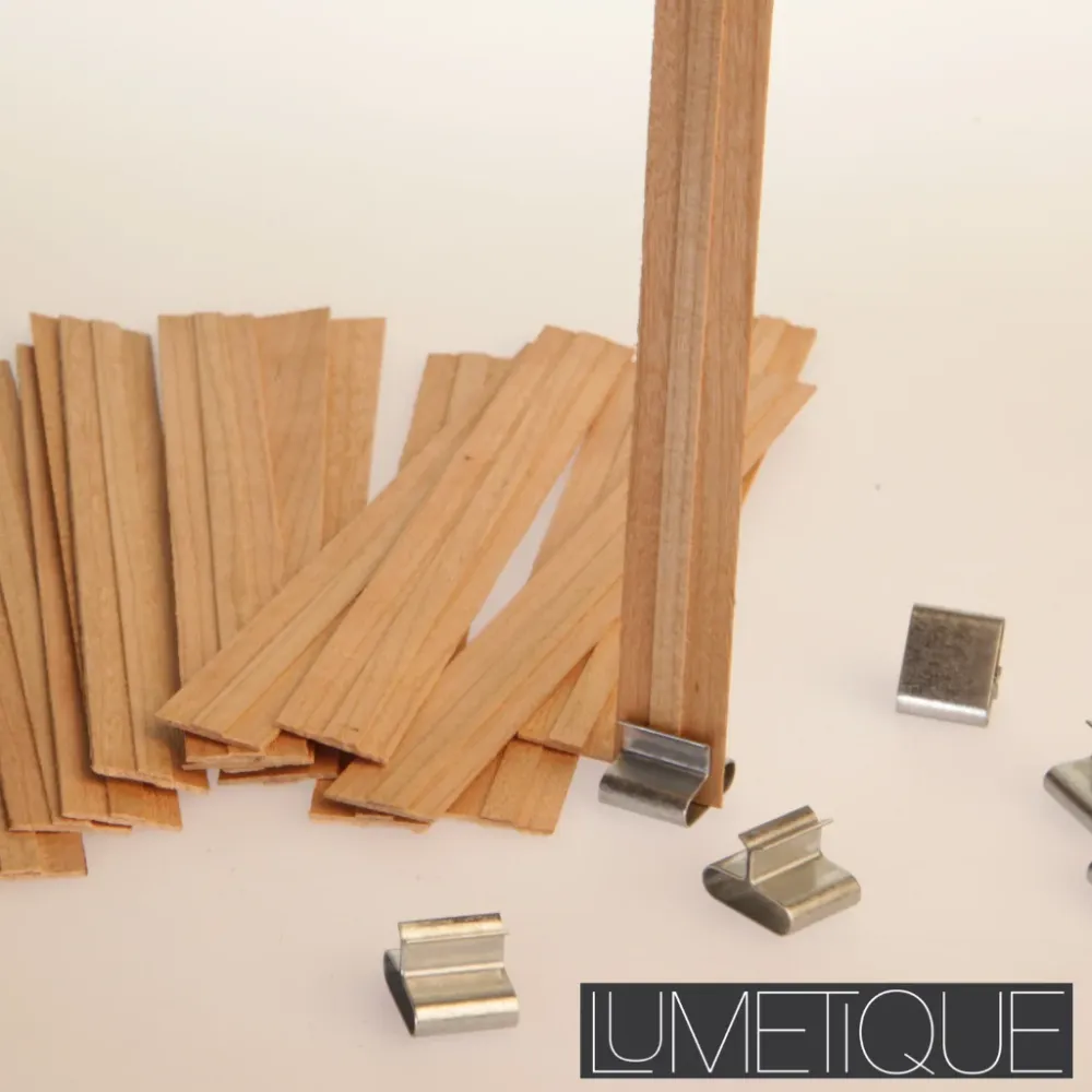 <tc>BOOSTER DE MECHAS DE MADERA LA LB LC LD ( PACK 50 UN )</tc> Eco Candle Project