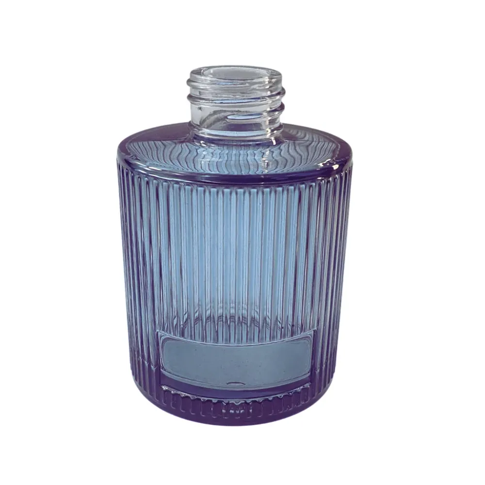 FRASCO PARA DIFUSOR AZUL AHUMADO(Colección de difusores Primavera 2025) Eco Candle Project