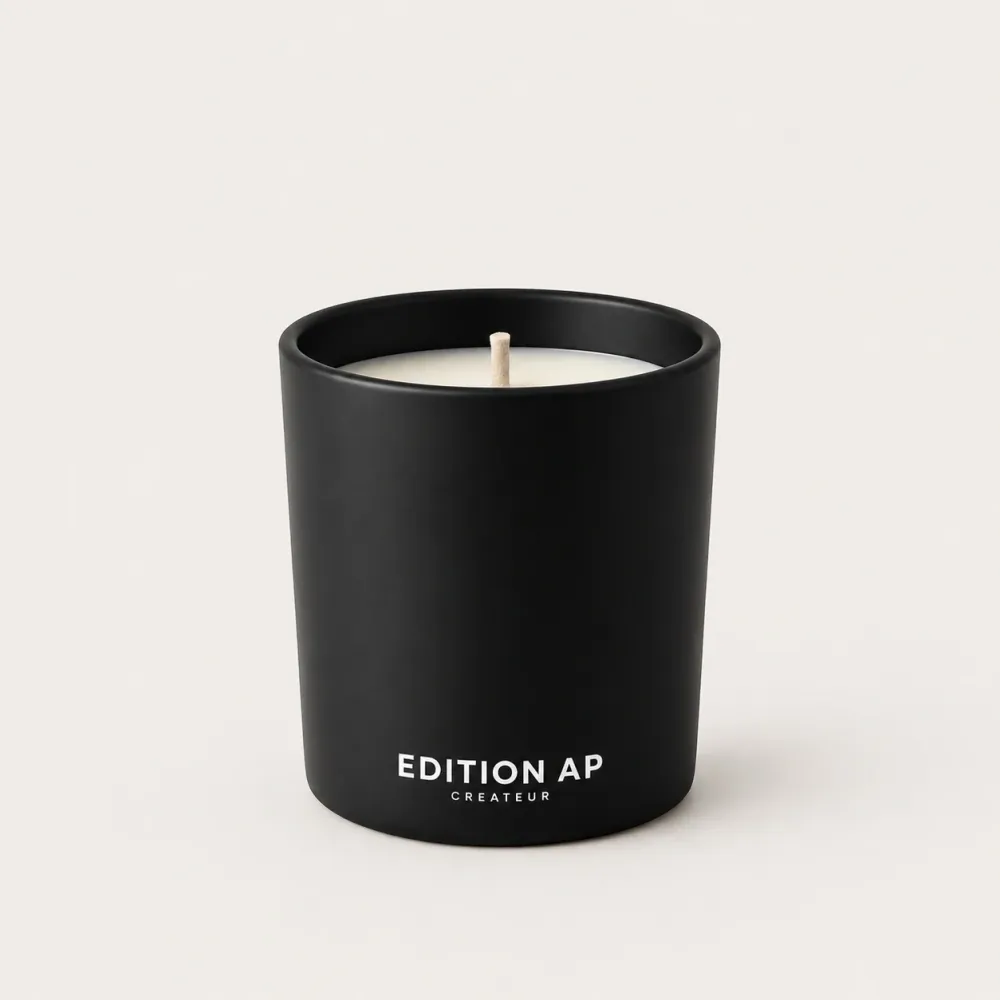 CACHEMIRE IMMORTEL vela perfumada Noir EDITION AP