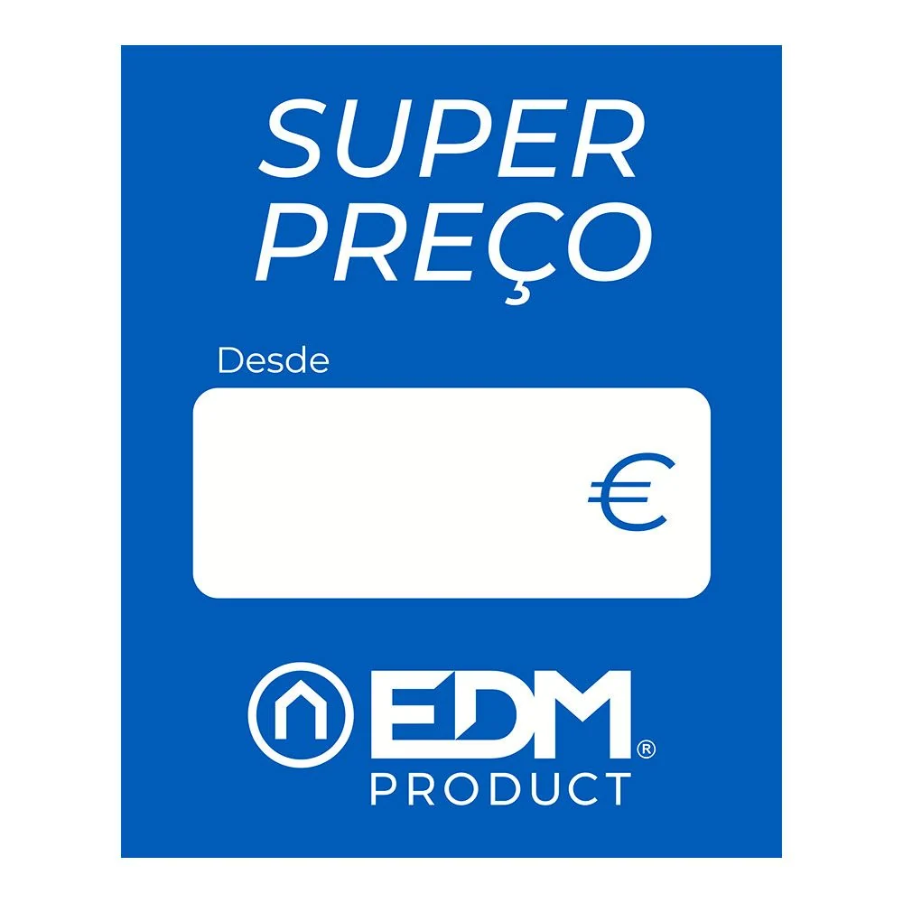 POSTER PROMOCIONAL MERCHANDISING AZUL PARA 00180 00181 39X48CM PT EDM