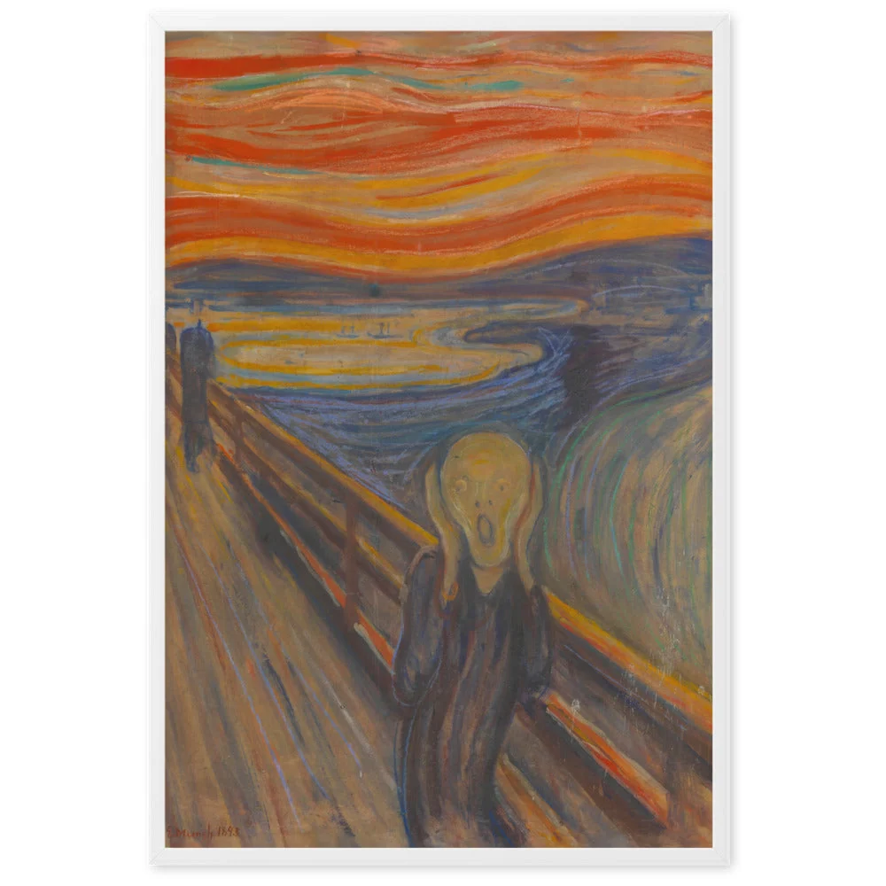 Edvard Munch, El Grito - Póster